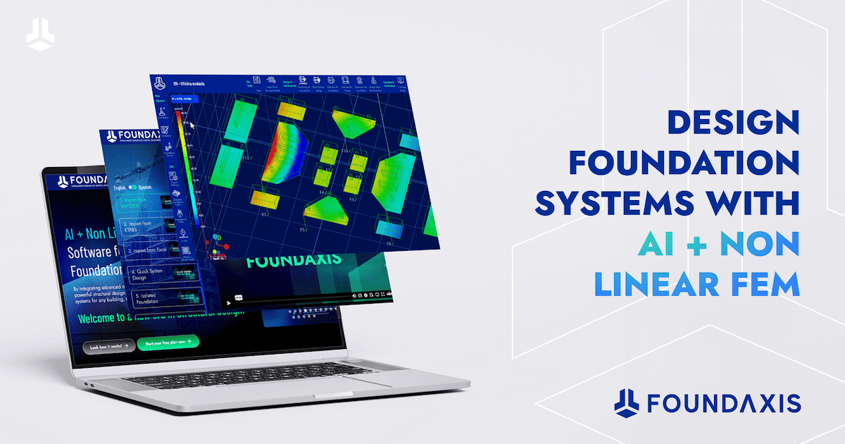 Foundation Design Software | AI + FEM for Structural Engineers | Foundaxis